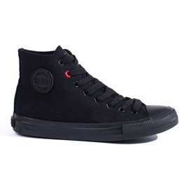 Deportivas altas de mujer negras Big Star T274033 negro