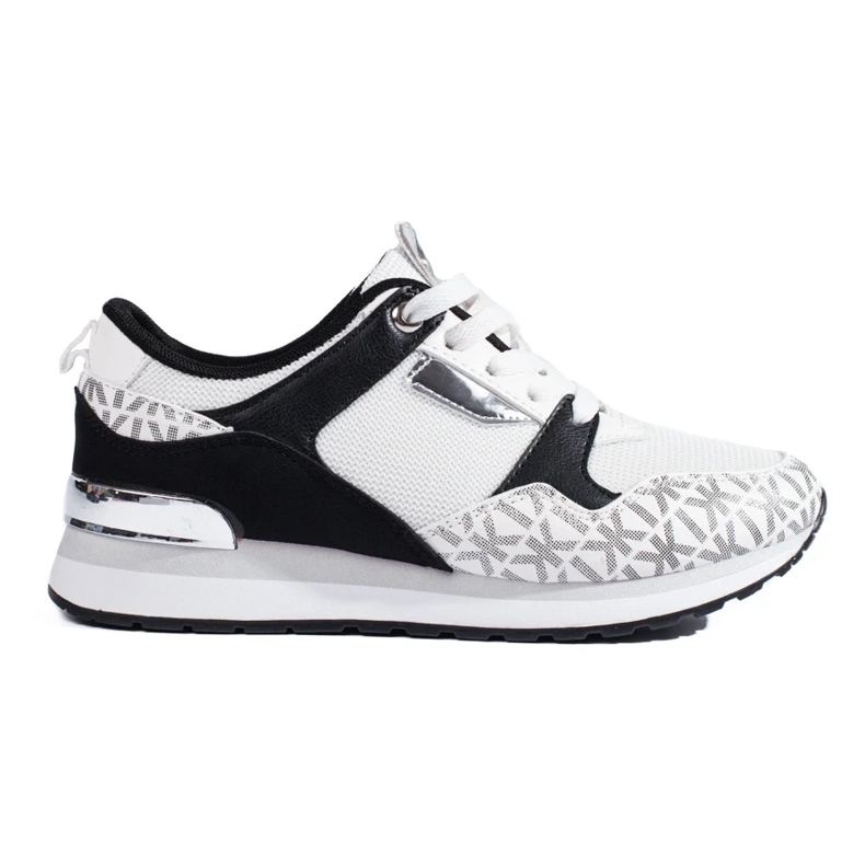 Deportivas de mujer Shelovet en blanco y negro