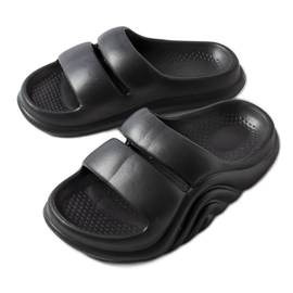 Chanclas de goma negras de Geneve negro Chanclas de goma negras de Geneve negro