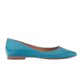 Marco Shoes Bailarinas sutiles azul