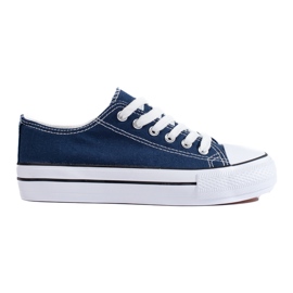 Deportivas mujer Shelovet azul marino