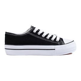Deportivas Shelovet mujer negras negro