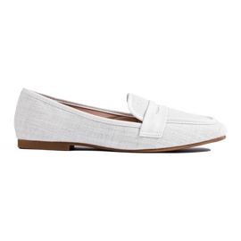 Mocasines mujer Shelovet elegantes blancos Mocasines mujer Shelovet elegantes blancos