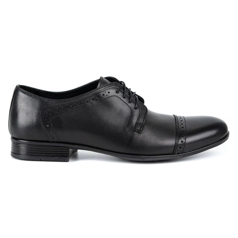 Olivier Zapatos de vestir hombre piel A34 Kb negro
