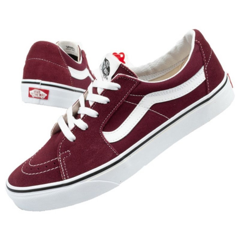Vans Sk8-Low M VN0A4UUK5U71 zapatos rojo