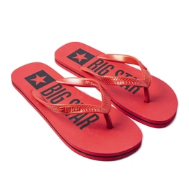 Chanclas Big Star rojo FF174489 Chanclas Big Star rojo FF174489
