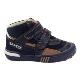 Zapatos profilácticos Bartek 91756 nuevo azul marino marrón blanco