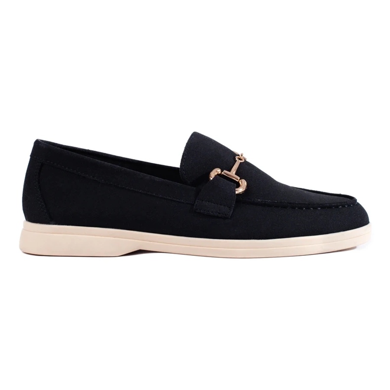 Zapatos brogue de ante negro Shelovet