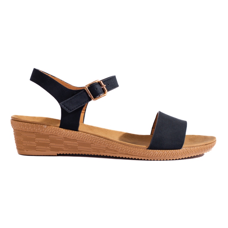 Sandalias plataforma mujer Shelovet negro