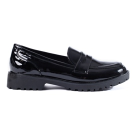 Zapatos mujer lacados en negro Shelovet