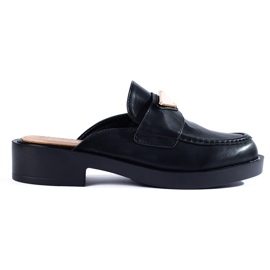 Mules Shelovet de mujer negros