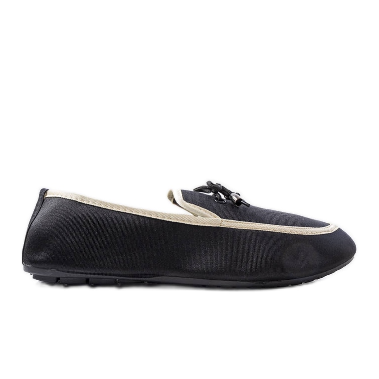 Mocasines negros de hombre Capon