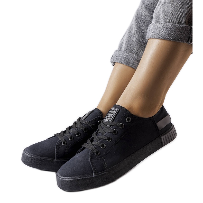 Big Star LL274038 zapatillas negras negro Big Star LL274038 zapatillas negras negro