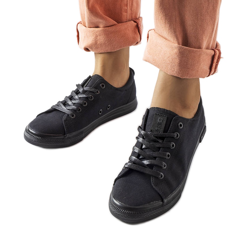 Big Star LL274057 zapatillas negras negro