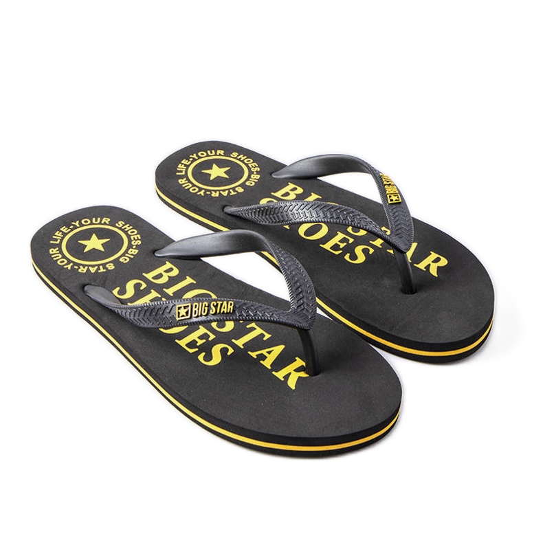 Chanclas Big Star negras LL174430 negro