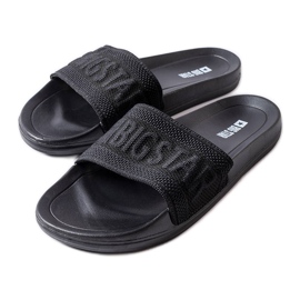 Pantuflas Big Star negras LL274A158 negro