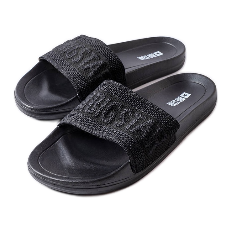 Pantuflas Big Star negras LL274A158 negro Pantuflas Big Star negras LL274A158 negro