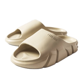 Pantuflas Big Star beige LL274593