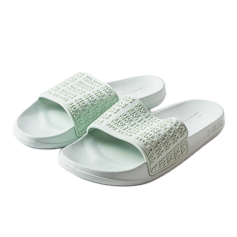 Pantuflas verdes de Big Star LL274A150