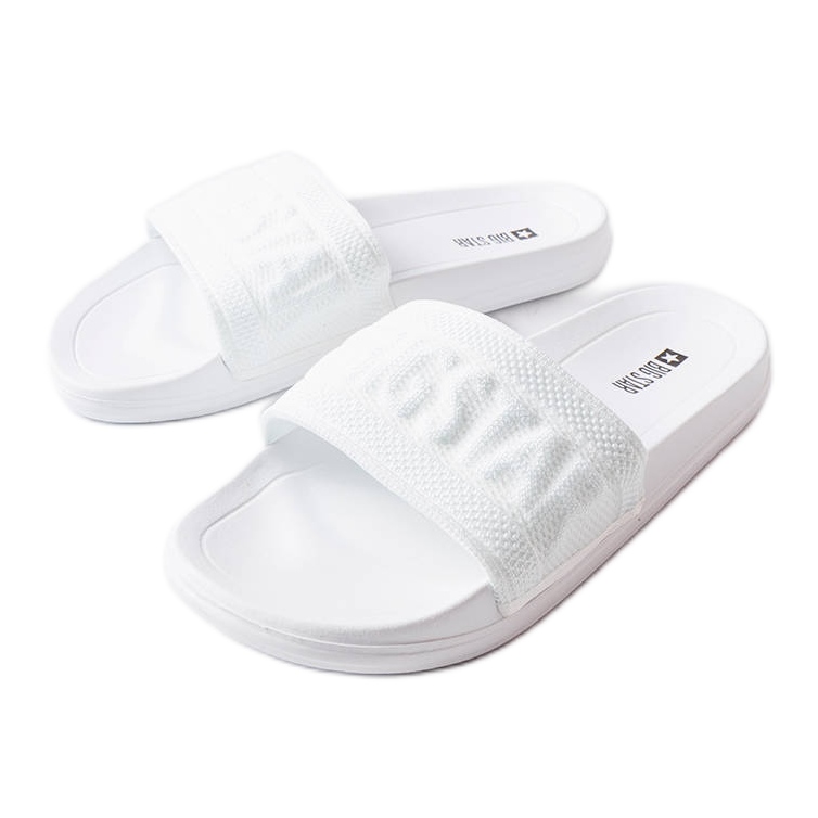 Pantuflas Big Star LL274A159 blancas blanco Pantuflas Big Star LL274A159 blancas blanco
