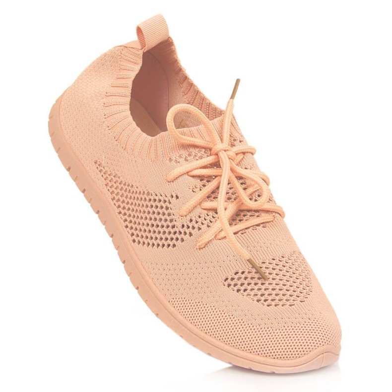 Deportiva calada News W EVE211D rosa empolvado rosado