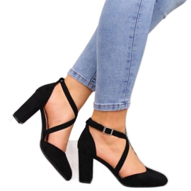 Sandalias en el puesto Sergio Leone W SK248A negro