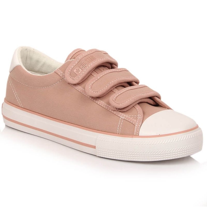 Deportivas con velcros Big Star W INT1842A rosa rosado
