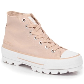 Zapatillas de zapatillas desnudas Big Star INT1844 Sneakers rosado