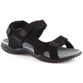 American Club W AM929A sandalias deportivas negras con velcros negro