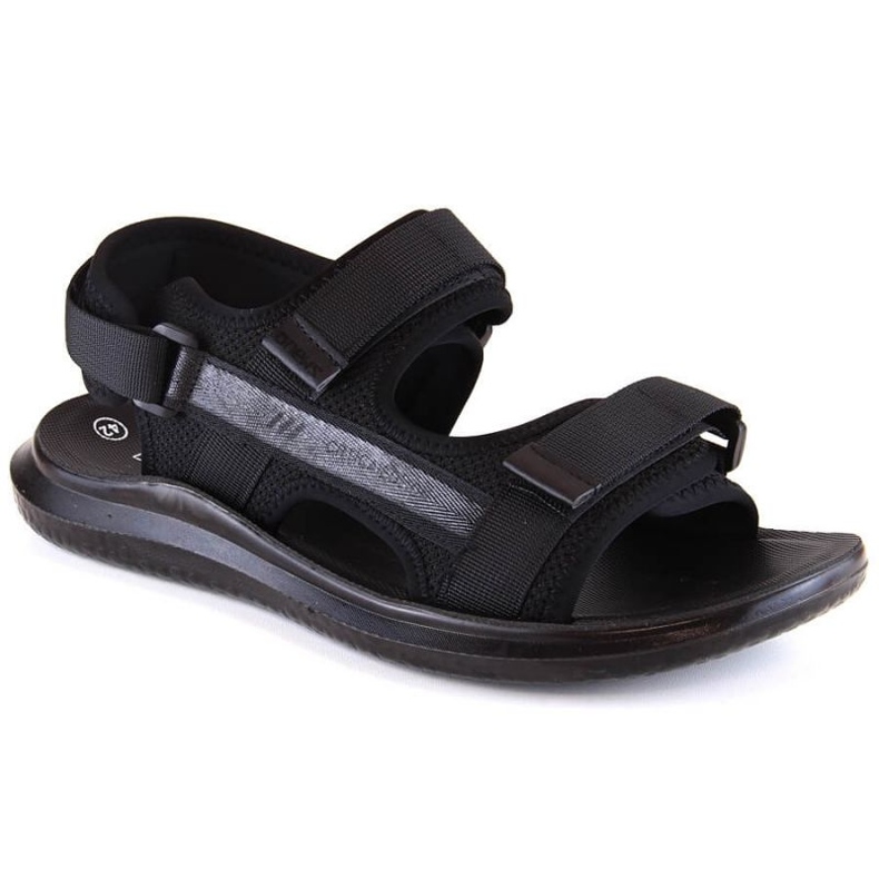 Sandalias deportivas velcro News M 23MN02-5801 negro