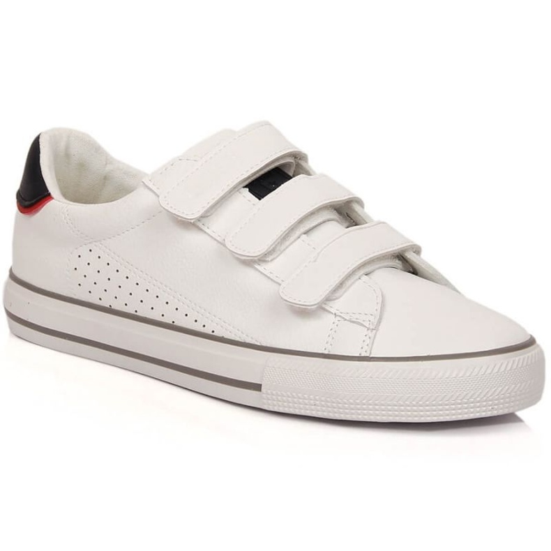 Deportivas de piel ecológica con velcro Big Star W INT1843A blanco