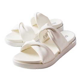 Pantuflas Big Star LL274A121 blancas blanco