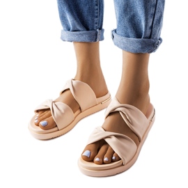 Pantuflas Big Star beige LL274A122