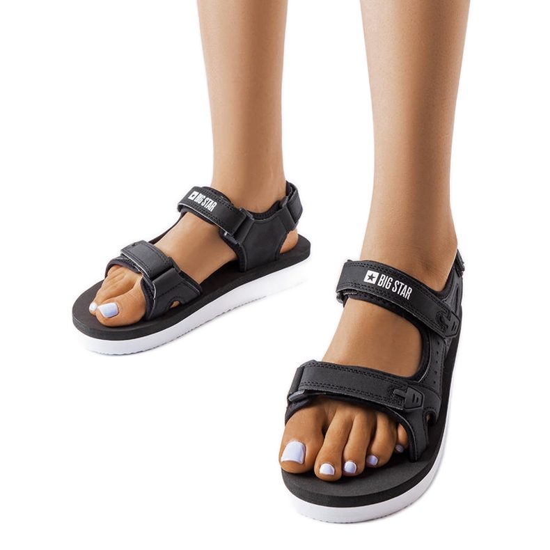 Sandalias Big Star espuma negra LL274789 negro Sandalias Big Star espuma negra LL274789 negro