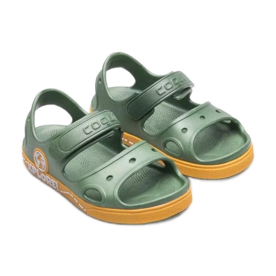 Sandalias Coqui Yogi Jr 8862-407-6364 verde