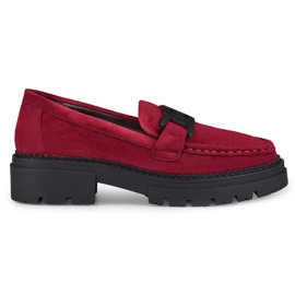 La.Fi Mocasín plataforma fucsia rosado