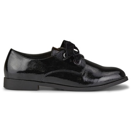 La.Fi Zapatos lacados elegantes negro