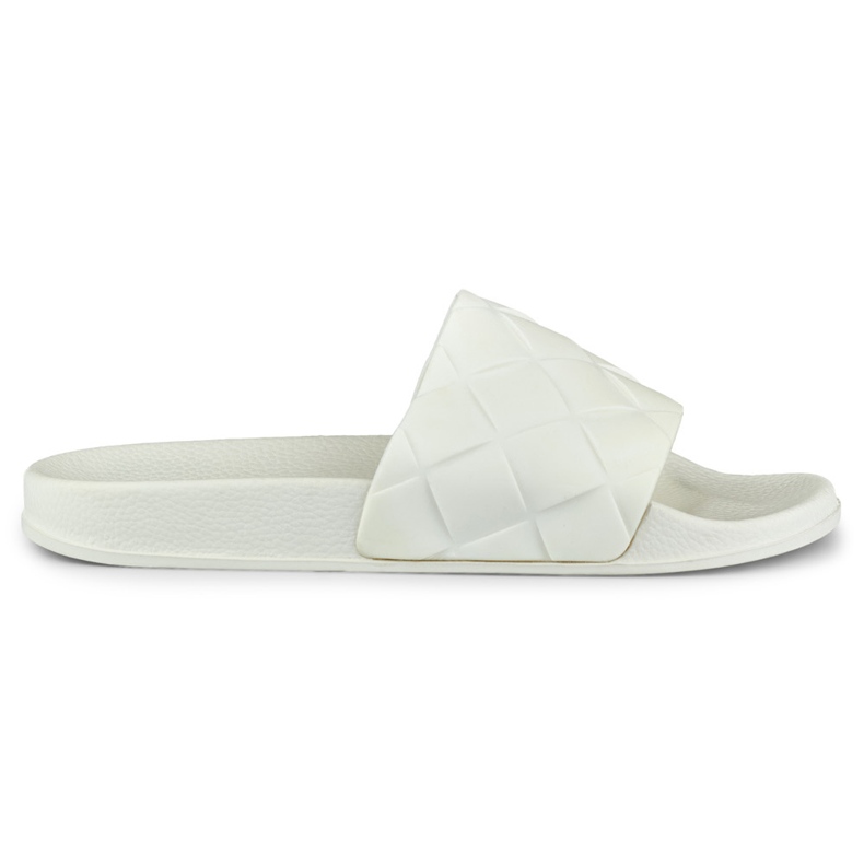 Zapatillas blancas clásicas de mujer blanco
