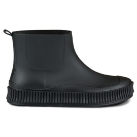 Botas de lluvia mujer negro mate Botas de lluvia mujer negro mate