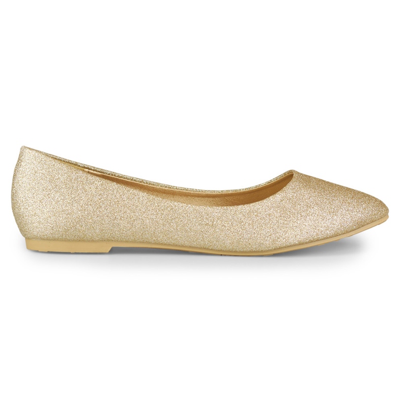 Bailarinas mujer brillo dorado