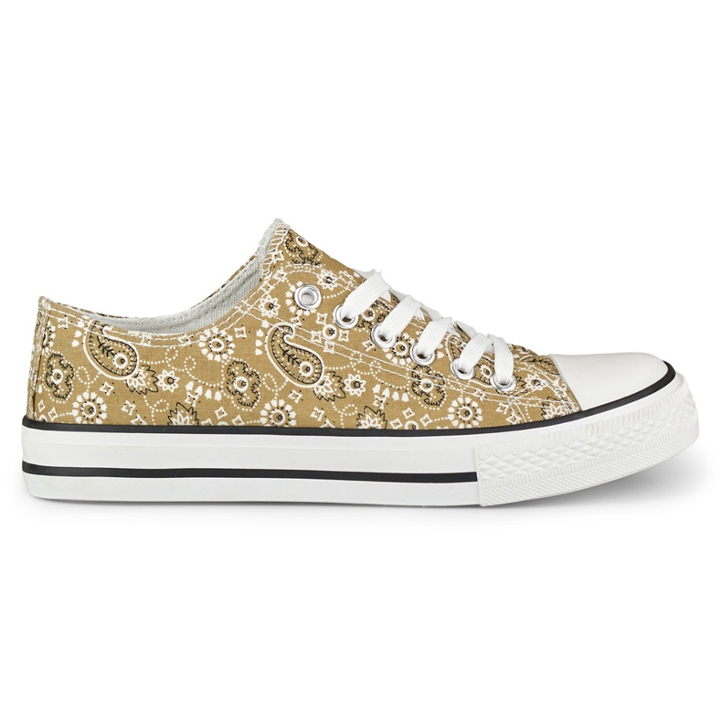 Deportivas bajas Bandana beige
