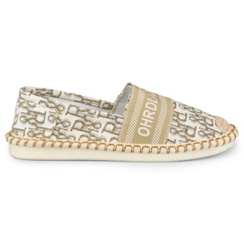 Slip-on mujer beige