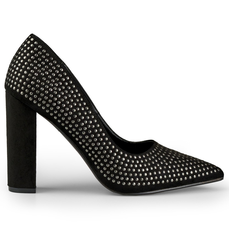 Zapatos de salón rock negros de mujer
