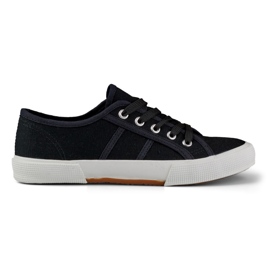 Deportivas bajas negras negro