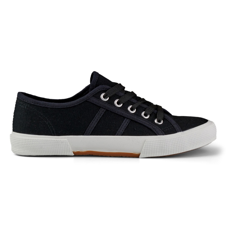 Deportivas bajas negras negro