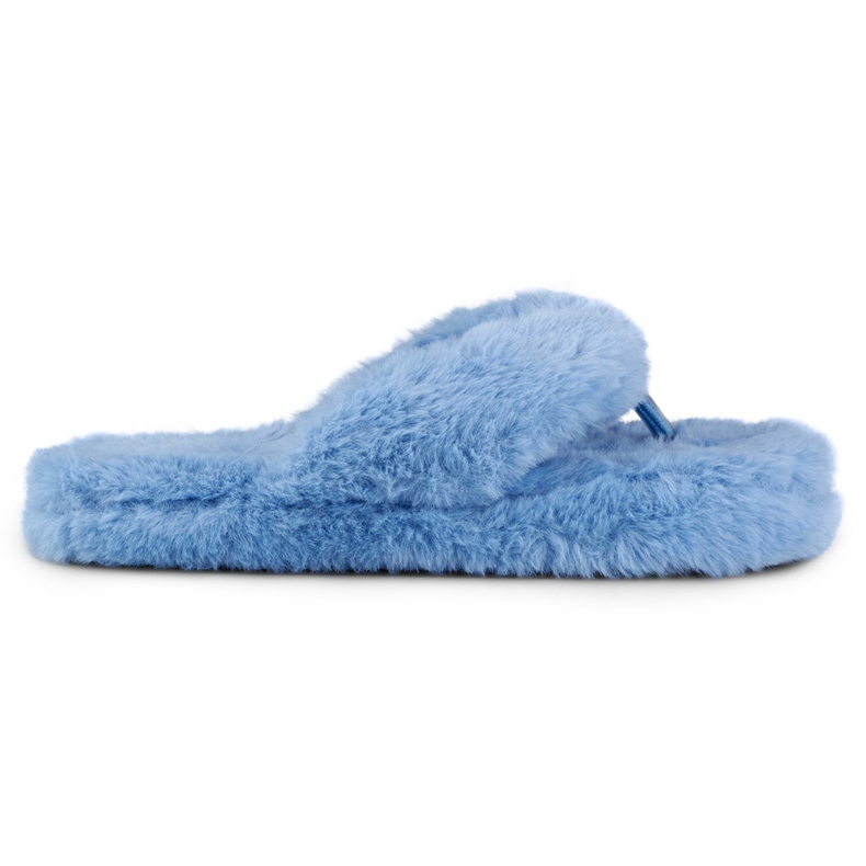 Chanclas pelo azul