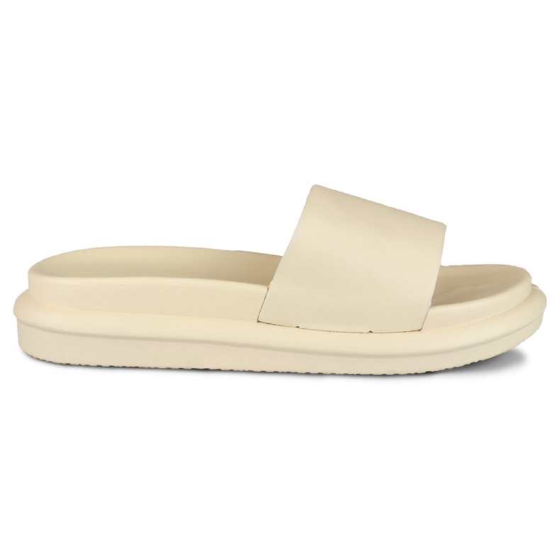 Cómodas zapatillas de estar por casa clásicas beige para mujer