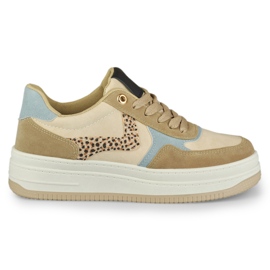 Deportivas de mujer Lara beige