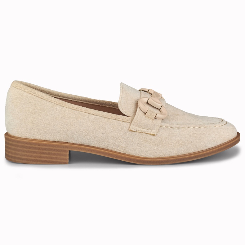 Zapatos mujer ante beige