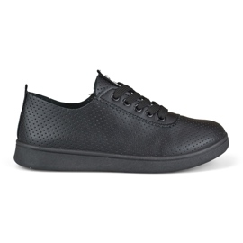 Deportivas de mujer Bellis negras caladas negro